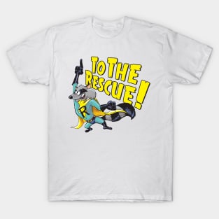 Super Raccoon To The Rescue! T-Shirt